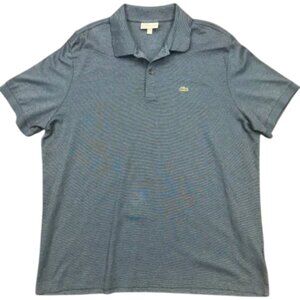 Lacoste Light Navy Polo Shirt 3XL Regular Fit 100% Cotton Embroidered Logo